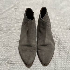 Franco Sarto Gray Booties